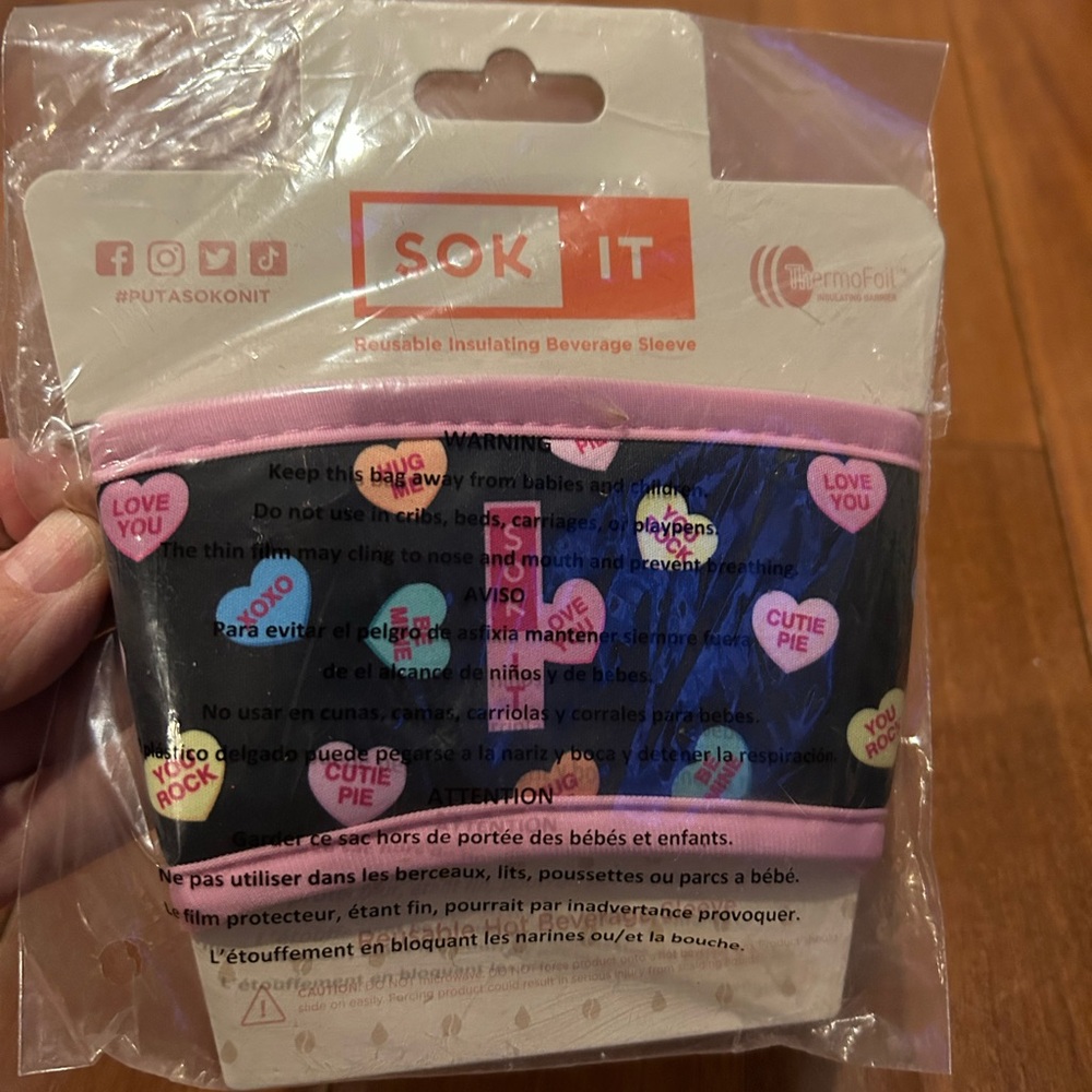 SOK IT Hot Beverage Holder NWT